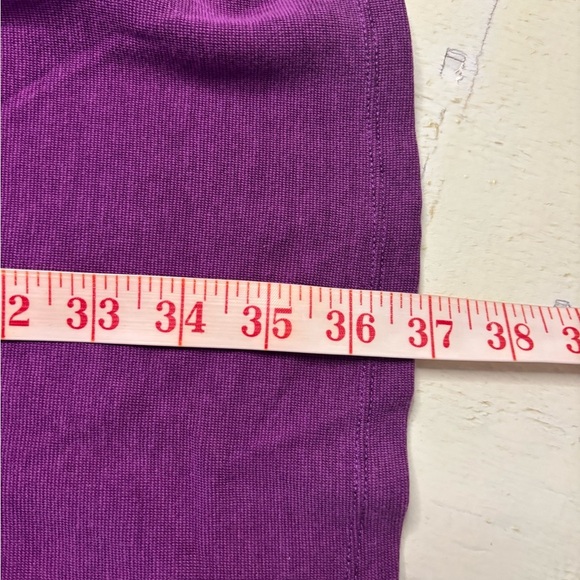 Horny Toad & co Long Sleeve Jersey Dress Purple Tencel Cotton V-Neck Size Small - Picture 6 of 8